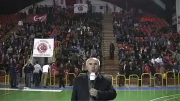 Makedonya'da Türk Demokratik Partisi Miting Düzenledi