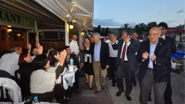 İzmir Milletvekilleri, Foça'da Alkışlarla Karşılandı