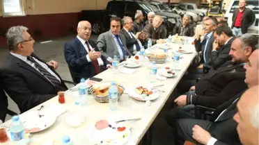 Yaşar ve Baykal Kahvaltıda Buluştu