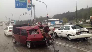 Bolu Dağı'nda Zincirleme Trafik Kazası: 8 Yaralı
