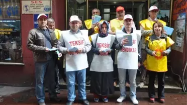 1 Mayıs Bildirisi Dağıtıldı