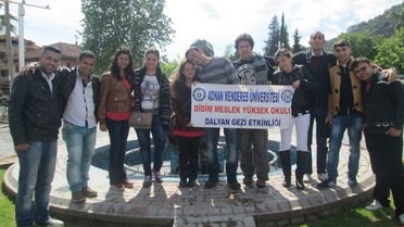 Didim Meslek Yüksek Okulu Öğrencileri Dalyan'a Hayran Kaldı