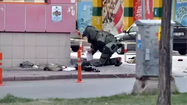 Sivas'ta Unutulan Çantalar Fünye ile Patlatıldı