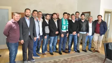 Bodrumspor'dan Başkan Kocadon'a Hayırlı Olsun Ziyareti