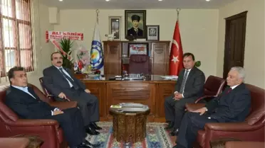 Sarıçam Belediye Başkanı Uludağ'a Vali Coş'tan İade-İ Ziyaret