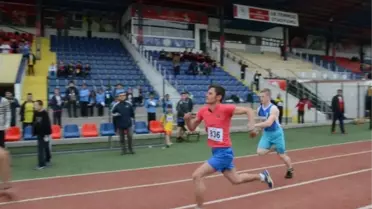 Düzce'de Puanlı Atletizm Yarışmaları Yapıldı