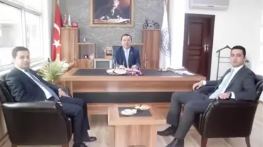 Gökçebey ve Devrek Kaymakamlarından Başkan Gebeş'e Ziyaret