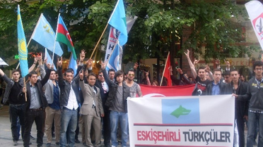 Eskişehir'de 3 Mayıs Dünya Türkçülük Günü Yürüyüşü