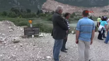 Antalya'da 'Taş Ocakları Kapatılsın' Eylemi