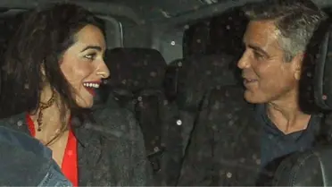 Ünlü Aktör Clooney'in Lübnanlı Emel'le Nişanlanması