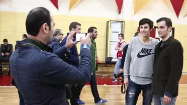 Şampiyon Basketbolcular Basınla Buluştu
