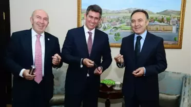 TBB Başkanı Feyzioğlu'ndan Vali Altıparmak'a Ziyaret…