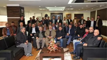 Ağaç İşleri Odası, Tahsin Babaş'ı Ziyaret Etti