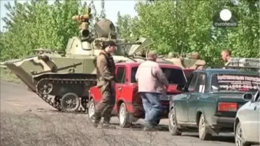 Slavyansk'ta Gergin Bekleyiş Sürüyor