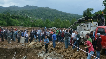 Artvin'de Hes Protestosu