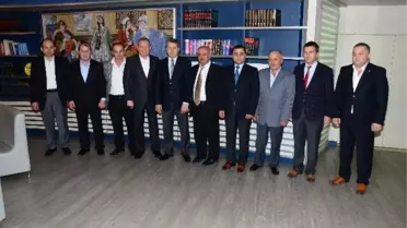 Deskkkop Başkanı Taşlı ve Yönetimi Başkan Keleş'i Ziyaret Etti