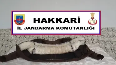 İranlı Uyuşturucu Kuryesi Hakkari'de Yakalandı