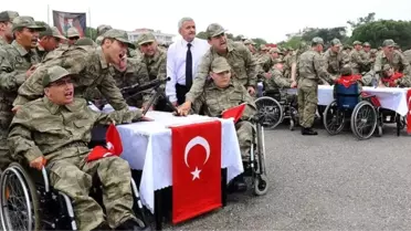 Engellilerin Bir Günlük Askerlik Heyecanı