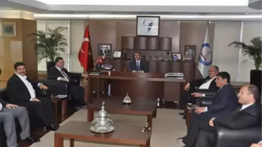 Halı İhracatçılarından Başkantahmazoğlu'na Nezaket Ziyareti