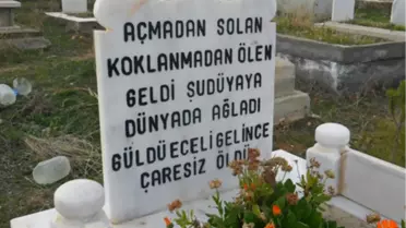 Kabasakal Mezarlığı'ndaki Mezar Taşlarında İlginç Yazılar