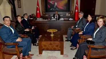 SGK'dan Kırklareli Valisi Yaman'a Ziyaret