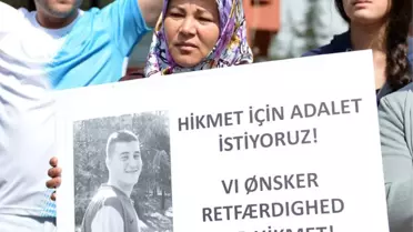 Türk Genci İçin Danimarka Büyükelçiliği Önünde Eylem
