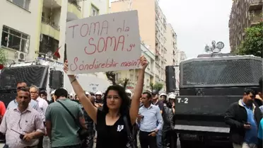 CHP Kadın Kollarından 'Soma' Eylemi