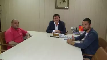Fethiyespor'lu Sabri, Başkan Gökçe'yi Ziyaret Etti
