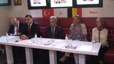Uetd Belçika Siyasetçilerle Buluştu