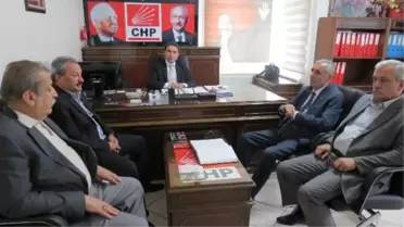 Esnaf Kuruluşlarından CHP'ye Taziye Ziyareti