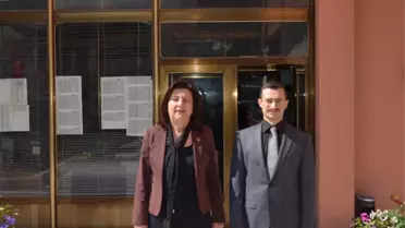 Kaymakam Güntepe'den Özyol'a Ziyaret