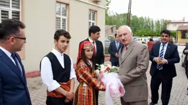 Sivas Valisi Alim Barut İmranlı'da Temaslarda Bulundu