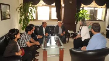 Hınıs Belediye Eşbaşkanından Kışanak'a Ziyaret