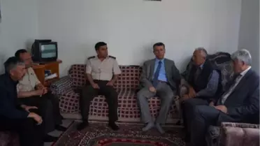 Kaymakam Sırmalı Taziye Ziyaretlerine Devam Ediyor