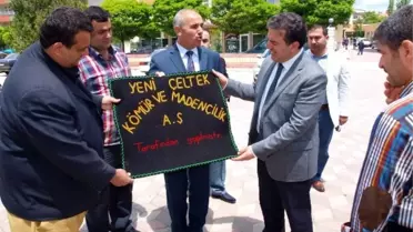 Yeni Çeltek Kömür İşletmeleri Sorgun'a Çadır Pazar Kurdu