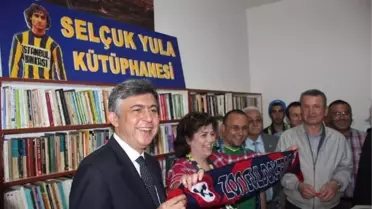 Çaycuma'da Fenerbahçe'li Selçuk Yula Anısına Kütüphane Açılışı