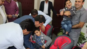 Eyyübiye Belediyesinden Engelli Çocuklara Anlamlı Yardım