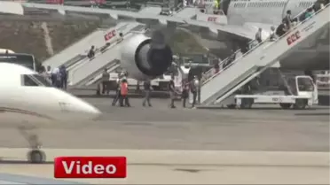 Cumhurbaşkanı Tarifeli Uçakta