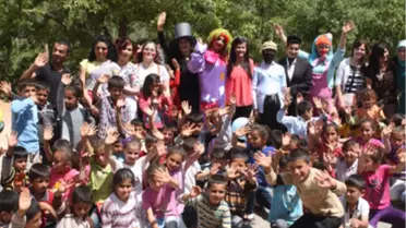 Silvan MYO, Köy Çocuklarını Drama ile Buluşturdu