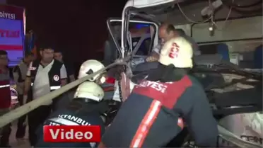 TEM Otoyolunda Trafik Kazası: 1 Yaralı
