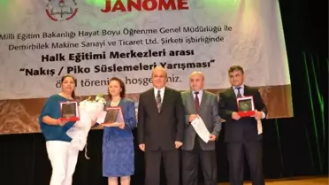 Nakış/piko Süslemeleri Yarışması Ödül Töreni Gerçekleşti