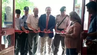 Selendi Halk Eğitim Merkezinin Yılsonu Sergisi Açıldı