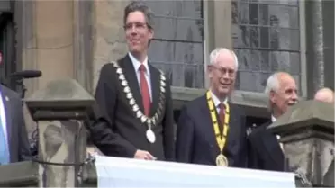 Aachen: Van Rompuy MİT Karlspreis Ausgezeichnet