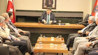 Gaib'ten, Emniyet Müdürü Gezer'e Ziyaret