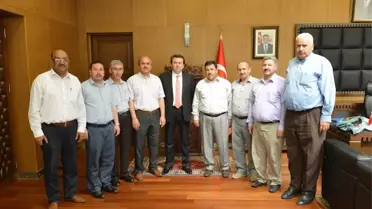 Din Gönüllülerinden Başkan Erkoç'a Ziyaret