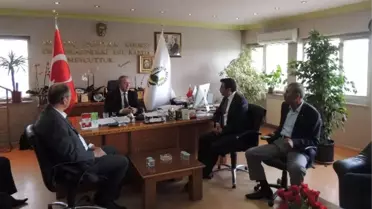 Çorum Ticaret Borsası'ndan Şahiner'e Ziyaret