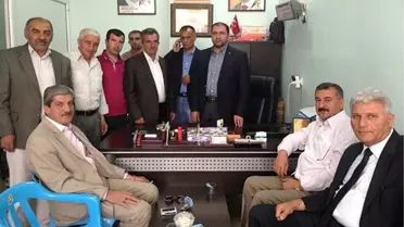 AK Parti Heyeti Gercüş'te Temaslarda Bulundu