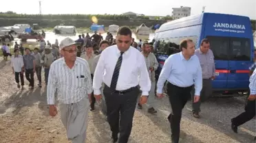 Tarım İşçilerinin İmdadına Kaymakam Göç ile Belediye Başkanı Can Yetişti