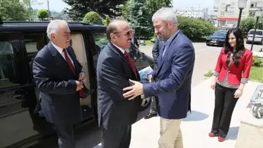 Ak Partili Necati Çetinkaya'dan Enver Yılmaz'a Ziyaret