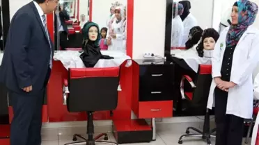 Başkan Fadıloğlu'ndan Kursiyerlere Süpriz Ziyaret